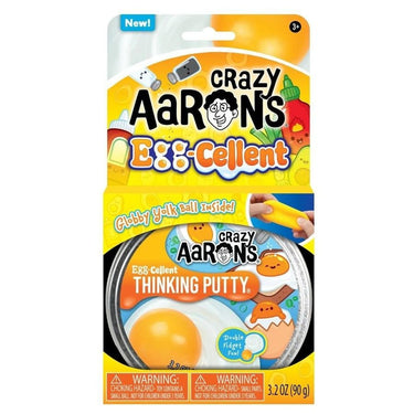 Techzone Geelong Crazy Aaron's Thinking Putty Trendsetters Eggcellent 4 inch Tin